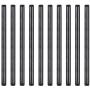 GOOVI 1/2 Inches x 16 Inches Black Malleable Steel Pipe Fitting, 1/2 Inches Black Pipe Threaded Pipe Nipples, Build Vintage DIY Shelving Steampunk Furnitur, 10 Pack. GOOVI 1/2 Inches x 16 Inches Black Malleable Steel Pipe Fitting, 1/2 Inches Black Pipe Threaded Pipe Nipples, Build Vintage DIY Shelving Steampunk Furnitur, 10 Pack.