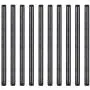 GOOVI 1/2 Inches x 16 Inches Black Malleable Steel Pipe Fitting, 1/2 Inches Black Pipe Threaded Pipe Nipples, Build Vintage DIY Shelving Steampunk Furnitur, 10 Pack. GOOVI 1/2 Inches x 16 Inches Black Malleable Steel Pipe Fitting, 1/2 Inches Black Pipe Threaded Pipe Nipples, Build Vintage DIY Shelving Steampunk Furnitur, 10 Pack.