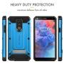 Evocel Explorer Series Pro Phone Case Compatible with Stylo 5 with Glass Screen Protector and Belt Clip Holster, Blue