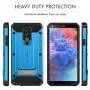 Evocel Explorer Series Pro Phone Case Compatible with Stylo 5 with Glass Screen Protector and Belt Clip Holster, Blue
