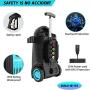 iRozce Pressure Washer, 3500PSI 1.75GPM Electric Power Washer with Foam Cannon, Metal Adapter, Quick Connector Nozzles for Driveway, Deck, Patio Furniture, Car Washing, Blue