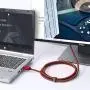 DisplayPort Cable 3.3ft/Red, iVANKY DP Cable, [4K@60Hz, 2K@165Hz, 2K@144Hz], Nylon Braided High Speed DisplayPort 1.2 Cable, Compatible with PC, Laptop, TV