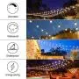 Banord 51FT Outdoor Shatterproof LED String Lights, Waterproof 17 Hanging Sockets with 18 x Dimmable LED Bulb Garden Light String, Waterproof Vintage Patio Lights for Wedding Party
