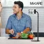 Tablet Stand, MiiKARE Height Adjustable 360 Degree Rotating Tablet Phone Holder Compatible with 4.7-12.9'' Tablets iPad Cellphone Nintendo Switch for Store POS Office Showcase Reception Kitchen Desktop