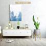 Plant Stand Indoor-Mid Century Plant Stand Adjustable Modern Plant Holder Bamboo fit 8 9 10 11 12 inches Pot Sizes