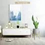 Plant Stand Indoor-Mid Century Plant Stand Adjustable Modern Plant Holder Bamboo fit 8 9 10 11 12 inches Pot Sizes
