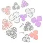 Cutting Dies Metal, Butterfly and Flower Decoration Embossing Stencils for DIY Scrapbooking Photo Album Decorative DIY Paper Cards Making Gift, Greeting Metallic Die Cut