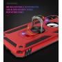 Military Grade Drop Impact for iPhone Xs Max Case 360 Metal Rotating Ring Kickstand Holder Built-in Magnetic Car Mount Armor Heavy Duty Shockproof Cover for iPhone Xs Max Protection Case (Sliver)