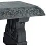 Arcadia Garden Products BE01 Fiberclay Garden Bench, Stone Black Arcadia Garden Products BE01 Fiberclay Garden Bench, Stone Black