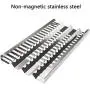 Hisencn 3Pack Grill Replacement Parts Stainless Steel Heat Plate, Heat Shield, Deflector, Burner Cover Replacement for Select DCS 27, 27DBQ, 36, 36DBQ, 48DBQ Gas Grill Models (18 5/8'' x 9 7/8'') Hisencn 3Pack Grill Replacement Parts Stainless Steel Heat Plate, Heat Shield, Deflector, Burner Cover Replacement for Select DCS 27, 27DBQ, 36, 36DBQ, 48DBQ Gas Grill Models (18 5/8'' x 9 7/8'')