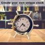 EMOON 2 Pack Clock Movement Mechanism with 4 Pairs of Short Hands Battery Silent Sweep Operated Quartz Clock Motor Kit DIY Repair Parts Replacement, 3/4 Inch Total Shaft Length EMOON 2 Pack Clock Movement Mechanism with 4 Pairs of Short Hands Battery Silent Sweep Operated Quartz Clock Motor Kit DIY Repair Parts Replacement, 3/4 Inch Total Shaft Length