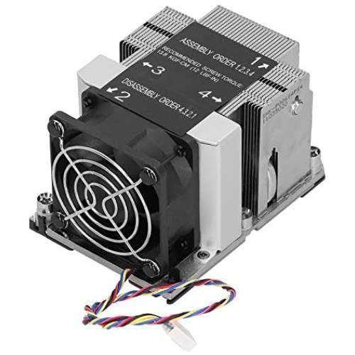 EBTOOLS Heat Sink for X11 Purley Platform, SNK‑P0068APS4 LGA 3647-0 2U&UP X11 8400rpm 52.0dBA Cooler