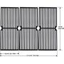 Grill Valueparts Grill Grates for Charbroil 463436215 463436214 463433016 463420507 463420508 461471717 463439915 463441312 463434313 463432215 463461614 461442114 463460708 463460710 G432-001N-W1