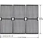 Grill Valueparts Grill Grates for Charbroil 463436215 463436214 463433016 463420507 463420508 461471717 463439915 463441312 463434313 463432215 463461614 461442114 463460708 463460710 G432-001N-W1 Grill Valueparts Grill Grates for Charbroil 463436215 463436214 463433016 463420507 463420508 461471717 463439915 463441312 463434313 463432215 463461614 461442114 463460708 463460710 G432-001N-W1