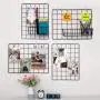 4 Pack Wall Grid Wire Panel | Photos & Pictures Display Gridwall | Metal, Black & Magnetic Panels | Mesh Storage Organizer Rack | Hanging Home, Office & Kitchen Decor 4 Pack Wall Grid Wire Panel | Photos & Pictures Display Gridwall | Metal, Black & Magnetic Panels | Mesh Storage Organizer Rack | Hanging Home, Office & Kitchen Decor