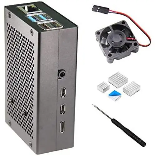 Pastall Raspberry Pi 4 Aluminum Case Pastall Raspberry Pi 4 Aluminum Case