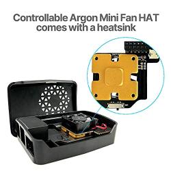 Argon Poly+ Raspberry Pi 4 Case with PWM controllable Fan and Heatsink | Removable Top