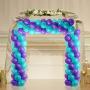 NW 1776 2-Pack 5.25 Ft Balloon column base/Simple arch/Wedding decorations Event party supplies