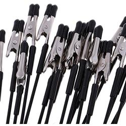 EVOIO Painting Stand Base and 20PCS Alligator Clip Stick Set, Modeling Tools Model Holder for Painting Airbrush Hobby Modeling Parts DIY Card Photo Memo (8X6Inch)