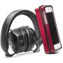 V-MODA XS On-Ear Folding Design Noise-Isolating Metal Headphone (Matte Black Metal)