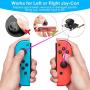 4 Pack Joycon Joystick Replacement, 33PCS Switch Analog Stick Parts for Nintendo Switch Joy Con Controller Thumbstick, Include Full Repair Tool Kit and 2 Metal Lock Buckles