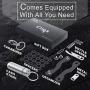 Clips Smart Compact Key Organizer Holder Keychain - Made of Carbon Fiber & Stainless Steel- Pocket Organizer Up to 28 Keys- Lightweight, Strong Includes Bottle Opener, Carabiner & More Clips Smart Compact Key Organizer Holder Keychain - Made of Carbon Fiber & Stainless Steel- Pocket Organizer Up to 28 Keys- Lightweight, Strong Includes Bottle Opener, Carabiner & More