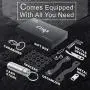 Clips Smart Compact Key Organizer Holder Keychain - Made of Carbon Fiber & Stainless Steel- Pocket Organizer Up to 28 Keys- Lightweight, Strong Includes Bottle Opener, Carabiner & More Clips Smart Compact Key Organizer Holder Keychain - Made of Carbon Fiber & Stainless Steel- Pocket Organizer Up to 28 Keys- Lightweight, Strong Includes Bottle Opener, Carabiner & More