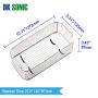 Commercial Ultrasonic Cleaner - DK SONIC 6L 180W Sonic Cleaner with Heater and Basket for Metal Parts, Carburetor,Fuel Injector,Record,Circuit Board,Brass,Engine Parts,Tableware,Home Repair Tool,etc