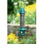 Squirrel Buster Plus Squirrel-proof Bird Feeder w/Cardinal Ring and 6 Feeding Ports, 5.1-pound Seed Capacity, Adjustable, Pole-mountable (POLE ADAPTOR SOLD SEPARATELY), Green