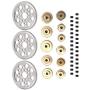 Drfeify RC Differential Main Gear, Metal Motor Main Gear Motor Gears Accessories Parts Compatible with Sakura S/Sakura XIS/Sakura CS D3/Sakura XI R31 G31 MST