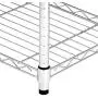 Amazon Basics 5-Shelf Adjustable, Heavy Duty Storage Shelving Unit (350 lbs loading capacity per shelf), Steel Organizer Wire Rack, Chrome, (36L x 14W x 72H) Amazon Basics 5-Shelf Adjustable, Heavy Duty Storage Shelving Unit (350 lbs loading capacity per shelf), Steel Organizer Wire Rack, Chrome, (36L x 14W x 72H)