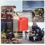 Goplus 20 Liter (5 Gallon) Jerry Fuel Can with Flexible Spout, Portable Jerry Can Fuel Tank Steel Fuel Can, Fuels Gasoline Cars, Trucks, Equipment (Red) Goplus 20 Liter (5 Gallon) Jerry Fuel Can with Flexible Spout, Portable Jerry Can Fuel Tank Steel Fuel Can, Fuels Gasoline Cars, Trucks, Equipment (Red)