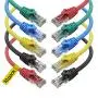 Cat6 Ethernet Cable - 6 ft 10-Pack (1.8m) Cat 6 RJ45, LAN, Utp, Network, Patch, Internet Cable - 6 feet Cat6 Ethernet Cable - 6 ft 10-Pack (1.8m) Cat 6 RJ45, LAN, Utp, Network, Patch, Internet Cable - 6 feet