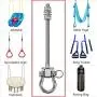BeneLabel Set of 2 Permanent Antirust Stainless Steel 304 Heavy Duty Swing Hangers, 1800LB Capacity, Wood Beam & I-Beam Hanger, Yoga Hammock Chair Sandbag, Hardware Swing Sets, 180° Swing, 8.25'' BeneLabel Set of 2 Permanent Antirust Stainless Steel 304 Heavy Duty Swing Hangers, 1800LB Capacity, Wood Beam & I-Beam Hanger, Yoga Hammock Chair Sandbag, Hardware Swing Sets, 180° Swing, 8.25''
