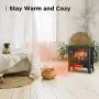 TURBRO Suburbs TS25 Electric Fireplace Infrared Heater - Freestanding Fireplace Stove with Adjustable Flame Effects, Overheating Protection, Timer, Remote Control - 25'' 1400W Black TURBRO Suburbs TS25 Electric Fireplace Infrared Heater - Freestanding Fireplace Stove with Adjustable Flame Effects, Overheating Protection, Timer, Remote Control - 25'' 1400W Black