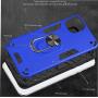 Samsung Galaxy A71 4G Screen Protector Folmeikat 360 Degree Rotating Metal Ring Cover with Kickstand Protective Phone Case (NOT for Samsung A71 5G/5G UW) 6.7'' (Blue)