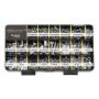 JACKSON PALMER 1,300 Piece Hardware Assortment Kit with Screws, Nuts, Bolts & Washers (3 Trays)