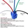 Taien Latching Pushbutton Switch for 16mm 5/8'' Mounting Hole ON/Off Black Metal Shell with Red LED Light Taien Latching Pushbutton Switch for 16mm 5/8'' Mounting Hole ON/Off Black Metal Shell with Red LED Light