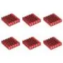 uxcell Electronic Radiators Heatsink for Stepper Motor,3D Printer 40x40x11mm Red 6pcs uxcell Electronic Radiators Heatsink for Stepper Motor,3D Printer 40x40x11mm Red 6pcs