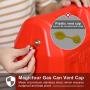 Magicfour Fuel Gas Can Vent Caps, 3 Pack Fuel Gas Can Vent Caps Gas Can Replacement Vent Plug Gas Jug Vent Caps for Gas Fuel Water Can Jug to Allow Faster Flowing