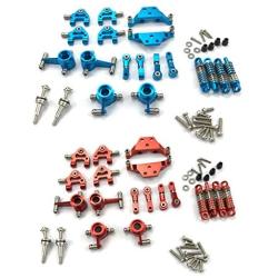 YU-NIYUT Metal Full Set | Shock Absorber | Steering Cup | Swing Arm | Upgrade Parts for Wltoys 1/28 P929 P939 K979 K989 K999 K969 RC Car Crawler