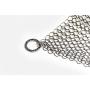 The Ringer - The Original Stainless Steel Cast Iron Cleaner, Patented XL 8x6 Inch Design