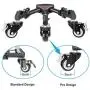 Neewer Photography Tripod Dolly, Heavy Duty with Larger 3-inch Rubber Wheels, Adjustable Leg Mounts and Carry Bag for Tripods, Light Stands for Photo Video Lighting, Load up to 50 pounds Neewer Photography Tripod Dolly, Heavy Duty with Larger 3-inch Rubber Wheels, Adjustable Leg Mounts and Carry Bag for Tripods, Light Stands for Photo Video Lighting, Load up to 50 pounds