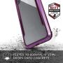 Raptic Shield, Compatible with Apple iPhone Xs Max (Formerly Defense Shield) Military Grade Drop Tested, Anodized Aluminum, TPU, Polycarbonate Protective Case for Apple iPhone Xs Max, Purple