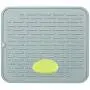 XL Premium Silicone Dish Drying Mat & Counter Protector with BONUS Scrubby | Hygienic | Stable Wide Ridges | Easy To Wipe Clean & Dishwasher Safe | Heat Resistant up to 450º 17.8 x 15.8’’