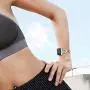 Yolovie Stainless Steel Band Compatible for Apple Watch Bands 42mm 44mm Women Rhinestone Bling Wristband Metal Bracelet Sport Strap with Removal Links for iWatch Series 5 4 3 2 1 - Silver