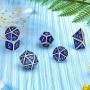 N/D DND Role Playing Dungeons and Dragons Metal Dice Set Pathfinder RPG Games DND Dice