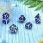 N/D DND Role Playing Dungeons and Dragons Metal Dice Set Pathfinder RPG Games DND Dice