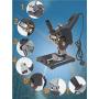 Drealin Angle Grinder Stand Angle Grinder Holder Light Metal Cutting Machine Aluminum body for 4-5 IN angle grinder(100-125mm)