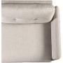 ZINUS Ricardo Loveseat Sofa / Tufted Cushions / Easy, Tool-Free Assembly, Beige